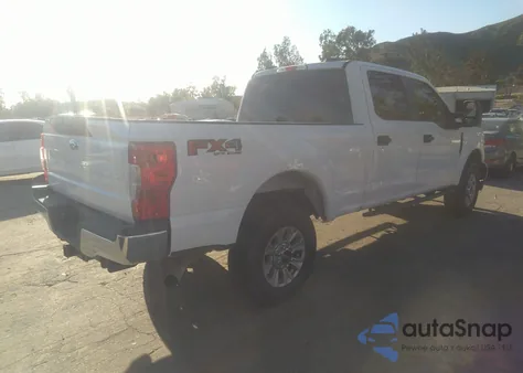 2021 Ford F-250 Xl из США, поврежденный, VIN 1FT7W2B65MEE13695
